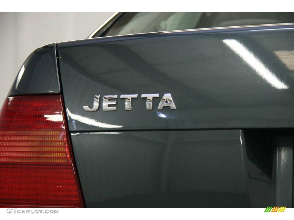 2003 Jetta GLS Sedan - Alaska Green Metallic / Black photo #8