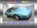 1991 Turquoise Metallic Chevrolet Corvette Coupe #24589711