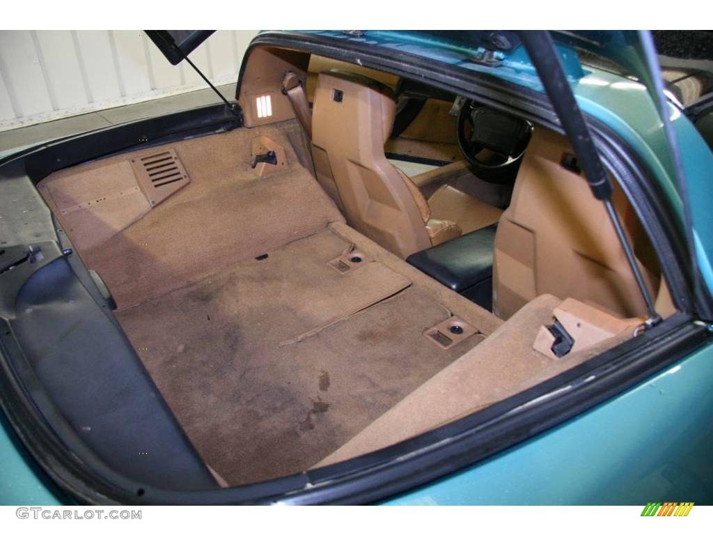 1991 Corvette Coupe - Turquoise Metallic / Saddle photo #11