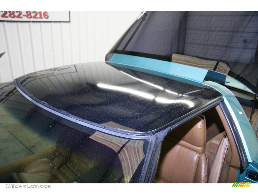 1991 Corvette Coupe - Turquoise Metallic / Saddle photo #41