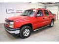 2006 Victory Red Chevrolet Avalanche LS  photo #8
