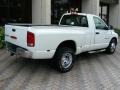 2005 Bright White Dodge Ram 3500 SLT Regular Cab Dually  photo #7