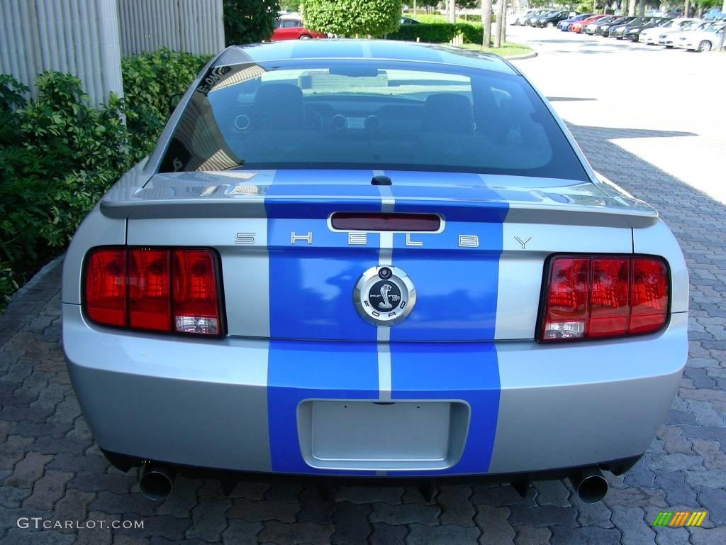Brilliant Silver Metallic 2009 Ford Mustang Shelby GT500KR Coupe Exterior Photo #24799142