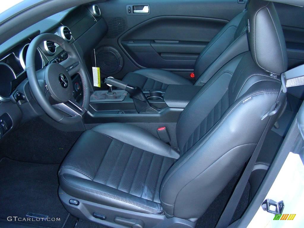 Black/Black Interior 2009 Ford Mustang Shelby GT500KR Coupe Photo #24799182
