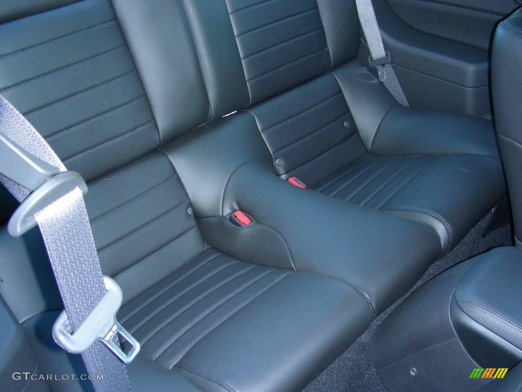 Black/Black Interior 2009 Ford Mustang Shelby GT500KR Coupe Photo #24799198