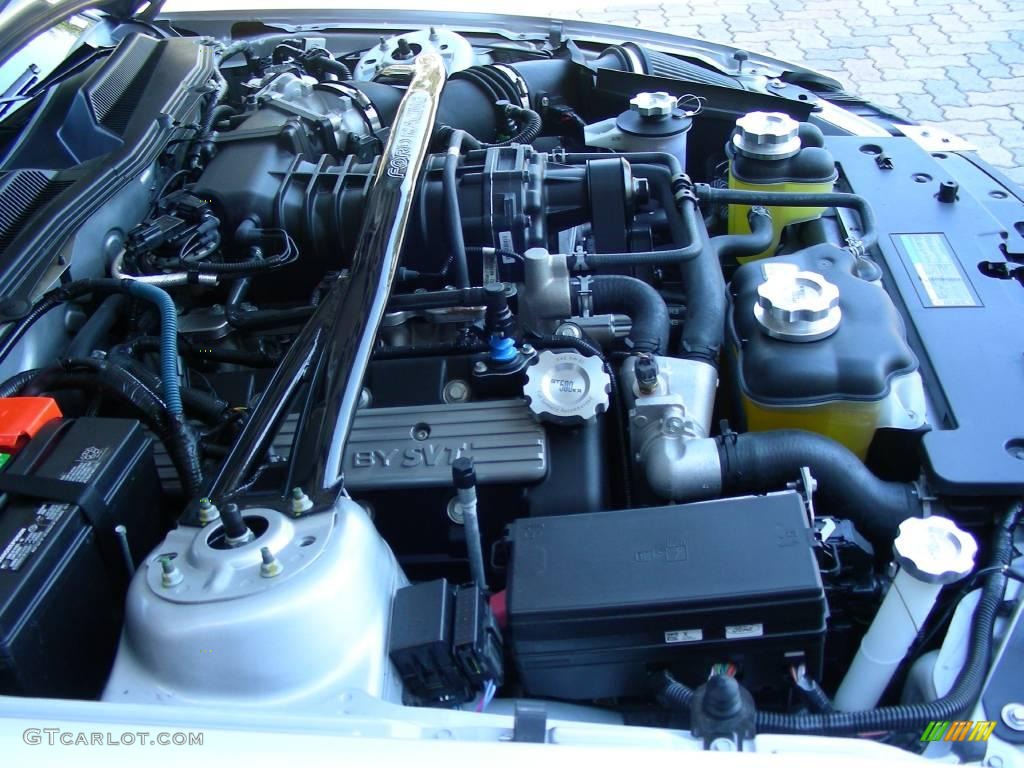 2009 Ford Mustang Shelby GT500KR Coupe 5.4 Liter KR Supercharged DOHC 32-Valve V8 Engine Photo #24799242