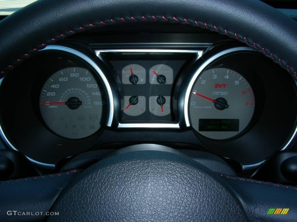 2009 Ford Mustang Shelby GT500KR Coupe Gauges Photo #24799250