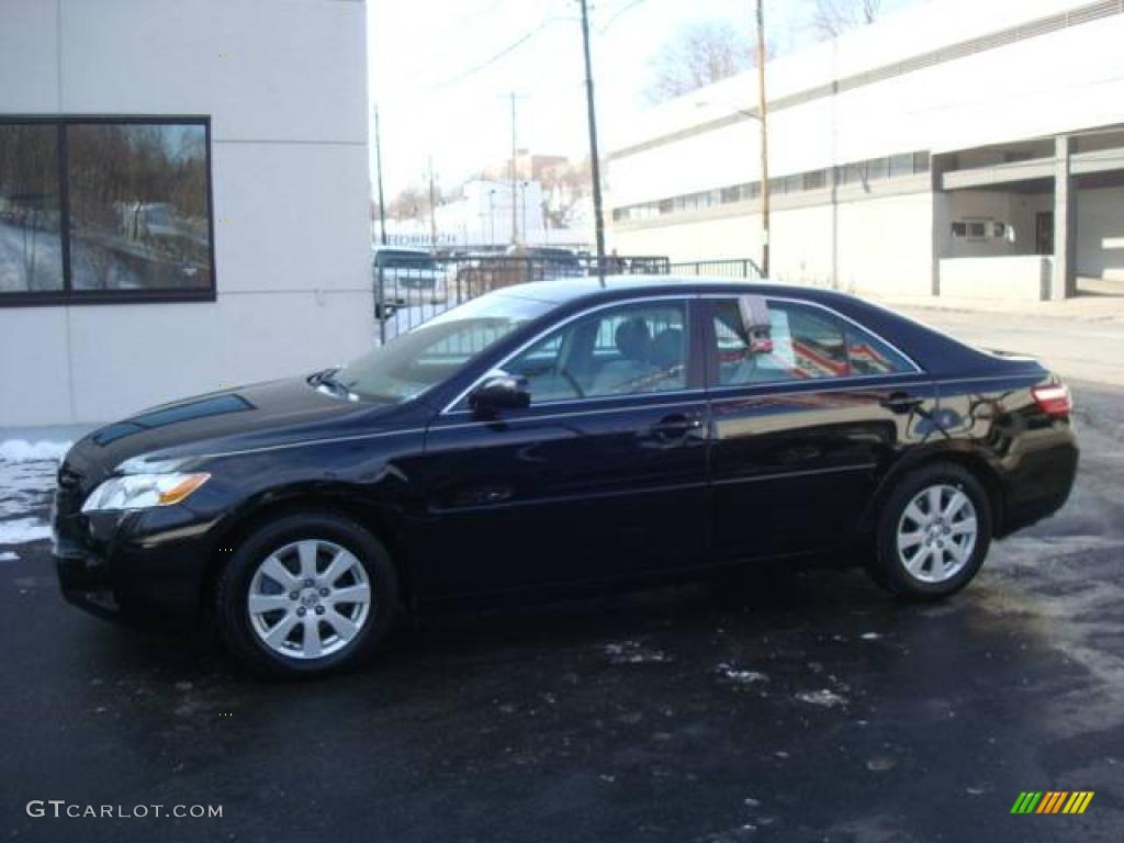 2007 Camry XLE V6 - Black / Ash photo #1