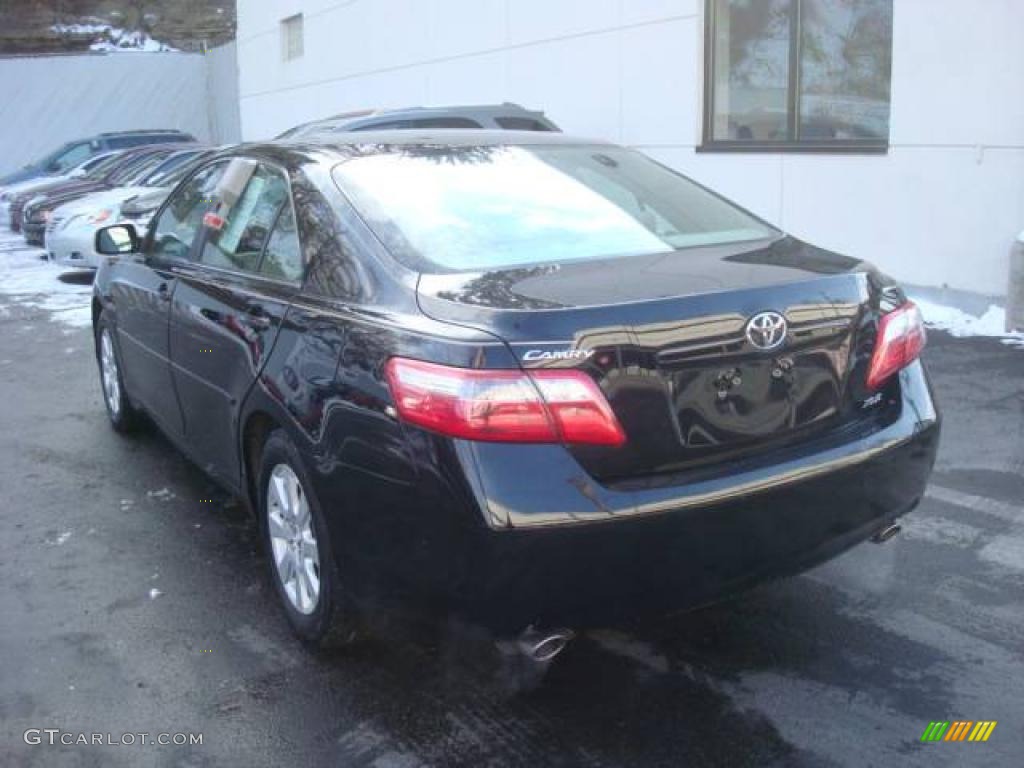 2007 Camry XLE V6 - Black / Ash photo #2