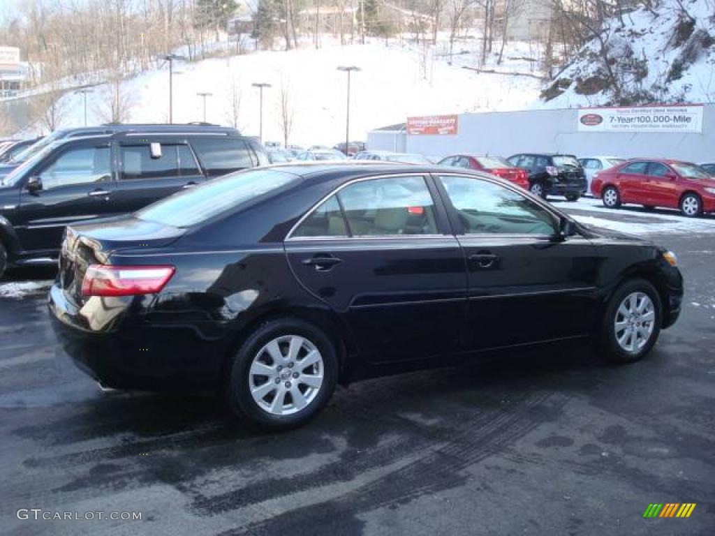2007 Camry XLE V6 - Black / Ash photo #5