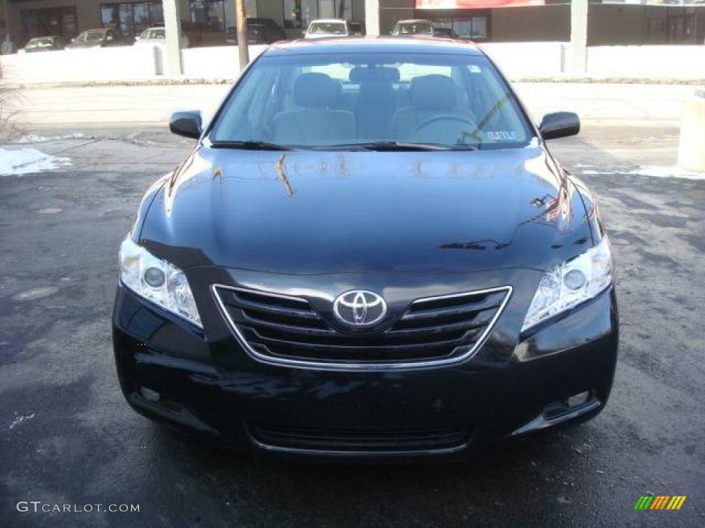 2007 Camry XLE V6 - Black / Ash photo #7