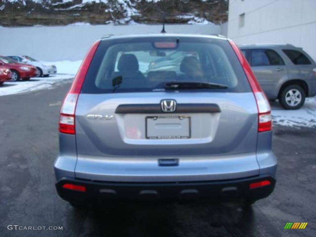 2007 CR-V LX 4WD - Glacier Blue Metallic / Gray photo #3