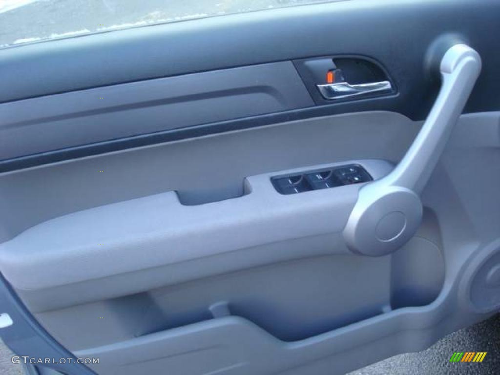 2007 CR-V LX 4WD - Glacier Blue Metallic / Gray photo #14