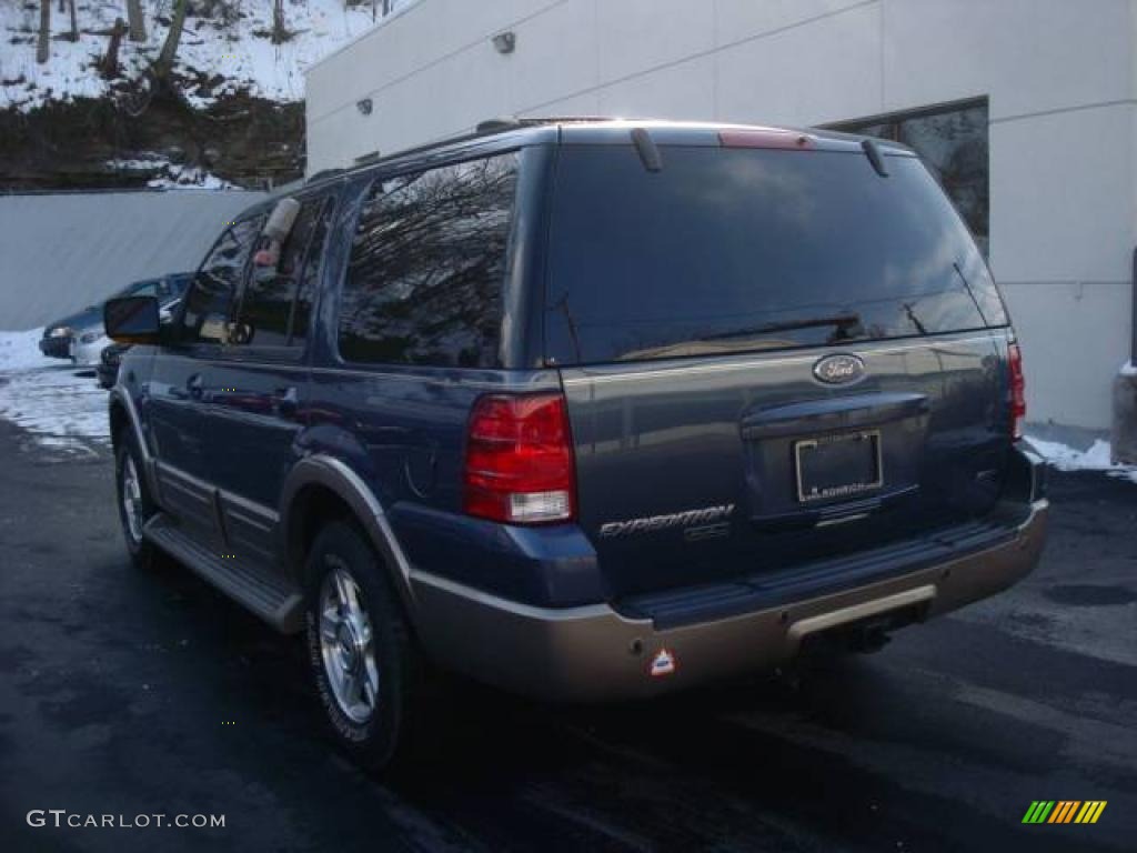 2003 Expedition Eddie Bauer 4x4 - Medium Wedgewood Blue Metallic / Medium Parchment photo #2