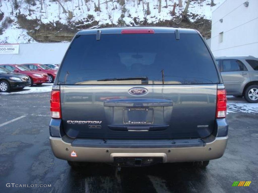 2003 Expedition Eddie Bauer 4x4 - Medium Wedgewood Blue Metallic / Medium Parchment photo #3