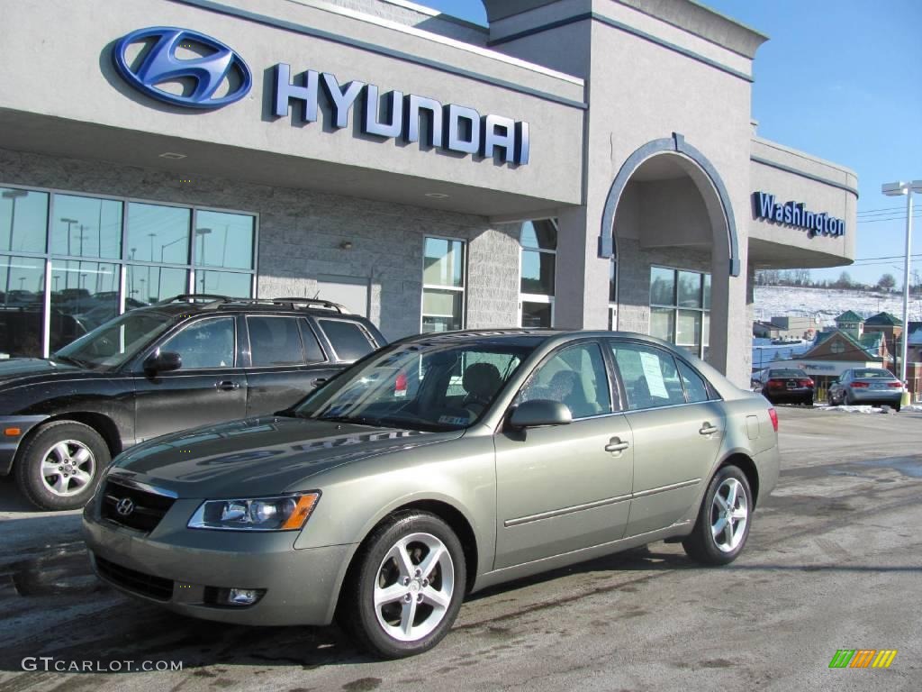 2007 Sonata SE V6 - Natural Khaki / Beige photo #1