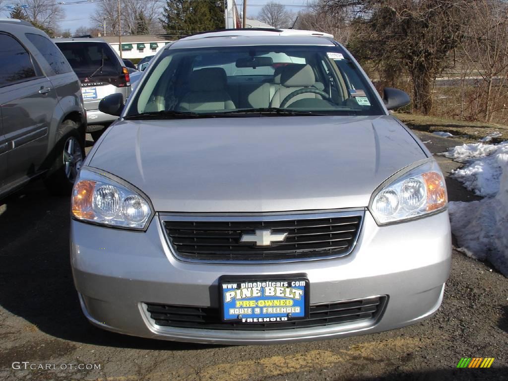 2006 Malibu LS Sedan - Silverstone Metallic / Titanium Gray photo #2