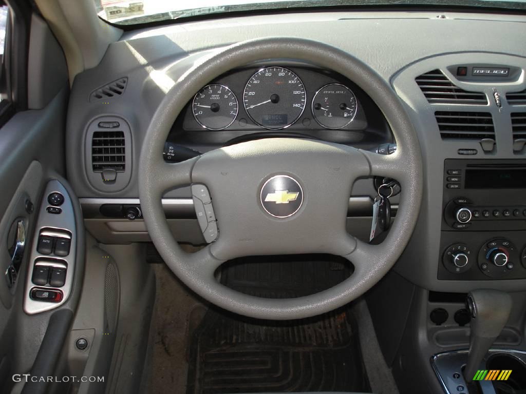 2006 Malibu LS Sedan - Silverstone Metallic / Titanium Gray photo #13
