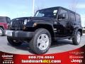 Black - Wrangler Unlimited Sahara 4x4 Photo No. 1