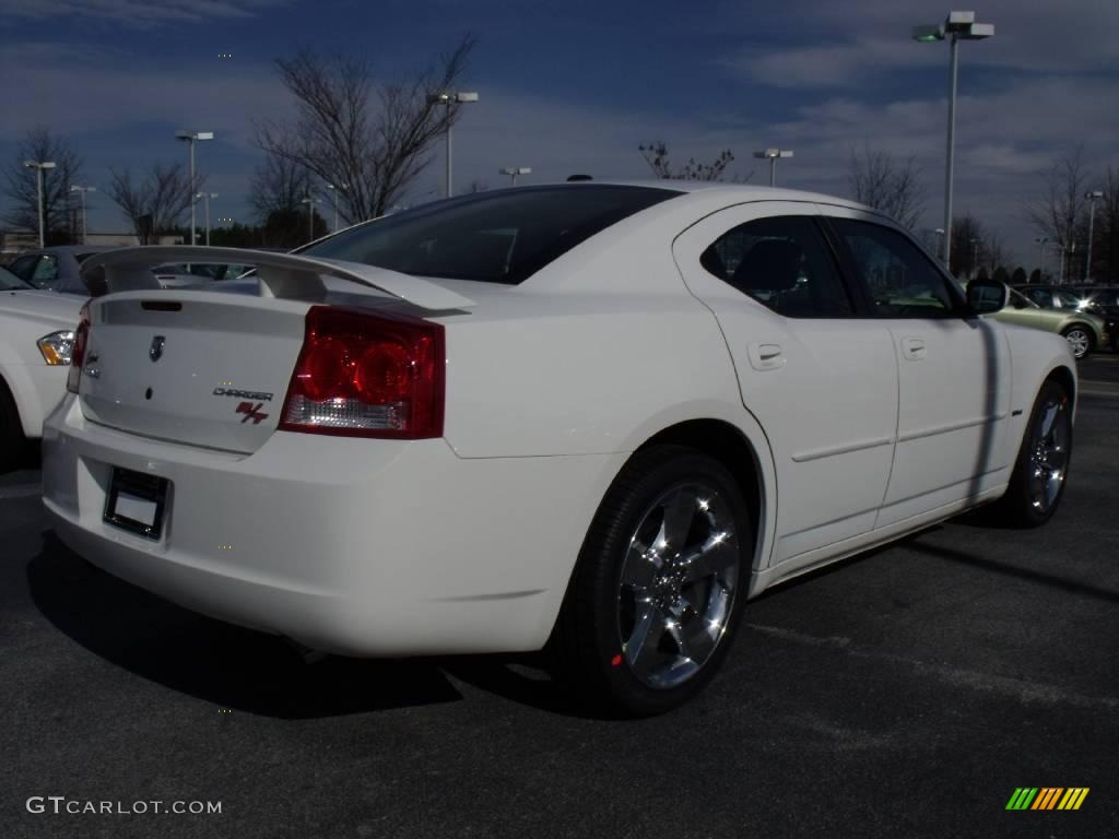 2010 Charger R/T - Stone White / Dark Slate Gray photo #3