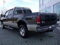 2005 Dark Green Satin Metallic Ford F250 Super Duty Lariat FX4 Crew Cab 4x4  photo #3