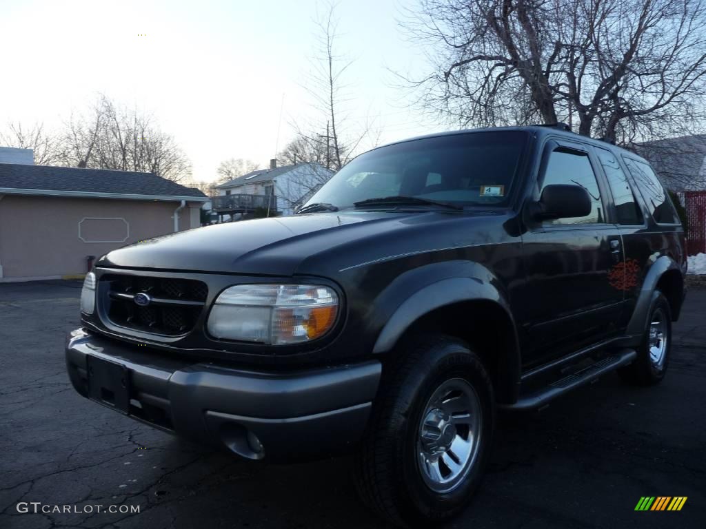 Black Clearcoat Ford Explorer