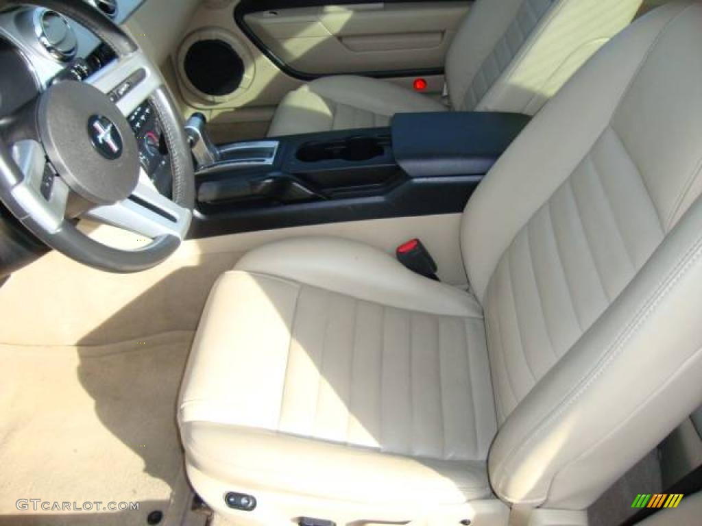 2006 Mustang GT Premium Coupe - Vista Blue Metallic / Light Parchment photo #9