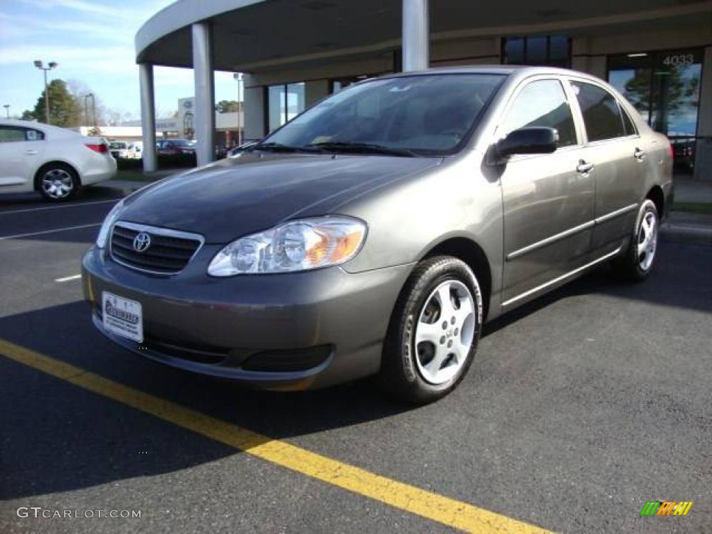 2007 Corolla CE - Phantom Gray Pearl / Stone photo #1