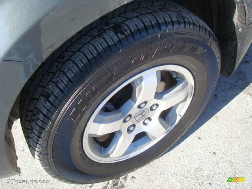 2007 Pilot EX-L 4WD - Nimbus Gray Metallic / Gray photo #7