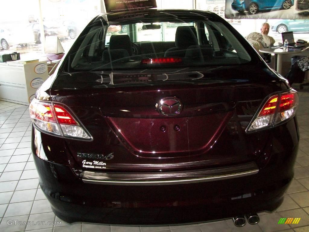 2010 MAZDA6 i Touring Sedan - Black Cherry Metallic / Black photo #4