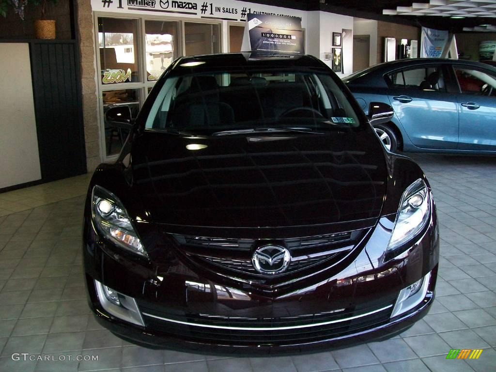 2010 MAZDA6 i Touring Sedan - Black Cherry Metallic / Black photo #7