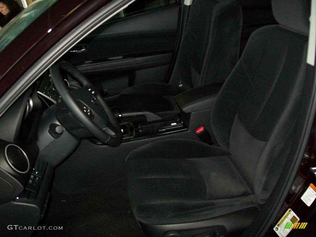 2010 MAZDA6 i Touring Sedan - Black Cherry Metallic / Black photo #11