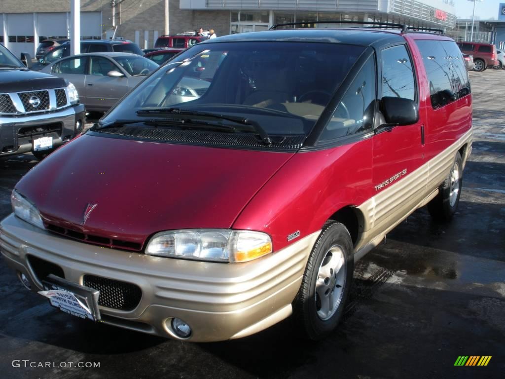 1995 Trans Sport SE - Medium Red Metallic / Beige photo #1