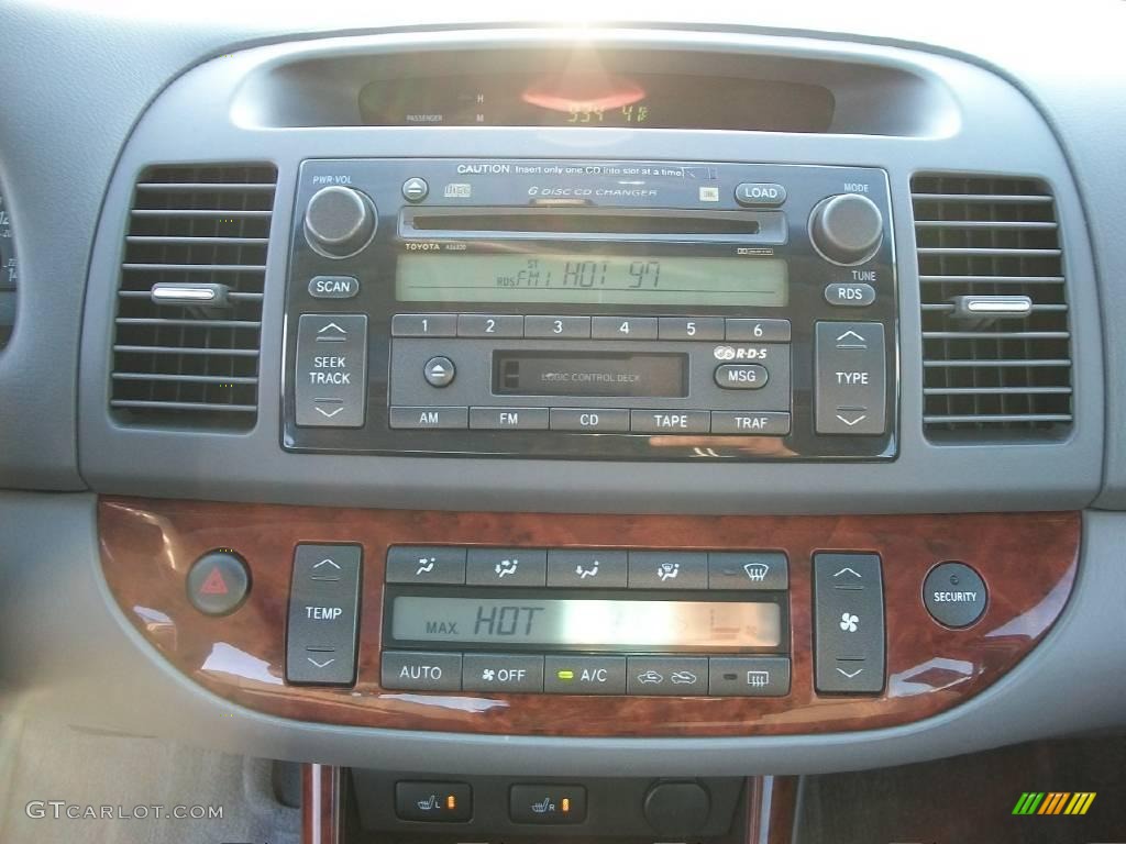2003 Camry XLE V6 - Black / Taupe photo #12