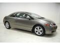 2007 Galaxy Gray Metallic Honda Civic EX Coupe  photo #2