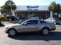 2005 Mineral Grey Metallic Ford Mustang V6 Premium Coupe  photo #1