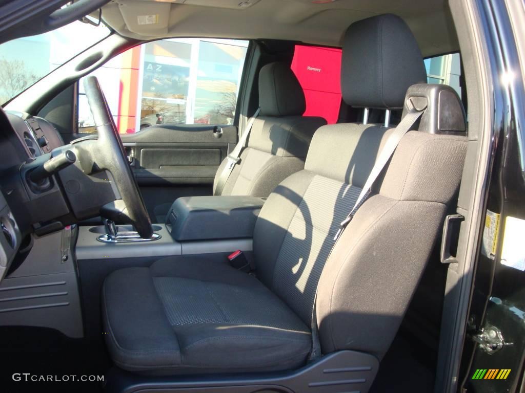 2006 F150 FX4 SuperCab 4x4 - Black / Black/Medium Flint photo #31