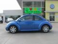 2001 Techno Blue Pearl Volkswagen New Beetle GLS 1.8T Coupe  photo #2