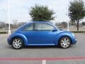 2001 Techno Blue Pearl Volkswagen New Beetle GLS 1.8T Coupe  photo #6