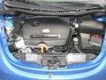 2001 Techno Blue Pearl Volkswagen New Beetle GLS 1.8T Coupe  photo #18