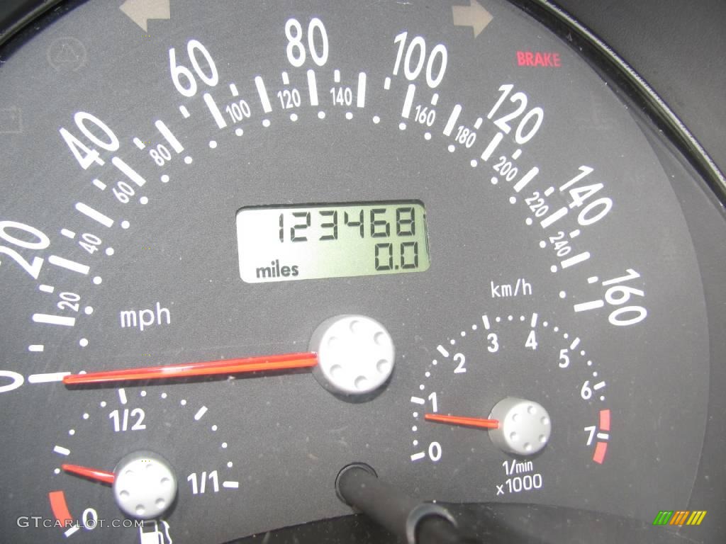 2001 New Beetle GLS 1.8T Coupe - Techno Blue Pearl / Black photo #22