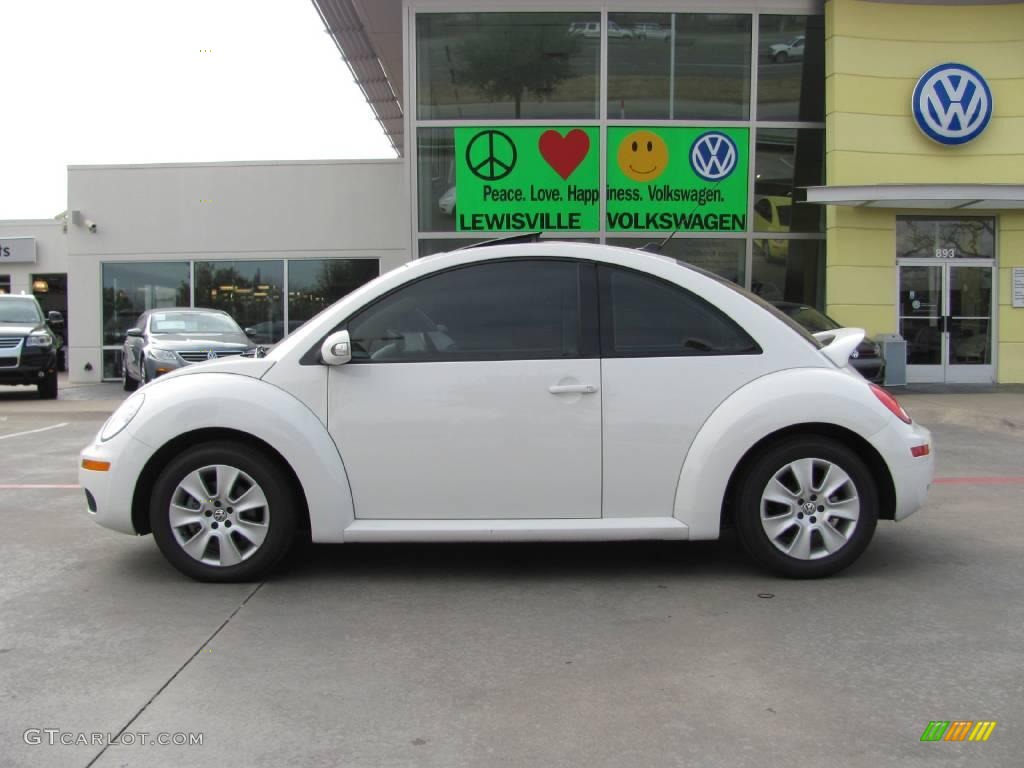 2009 New Beetle 2.5 Coupe - Candy White / Cream photo #2