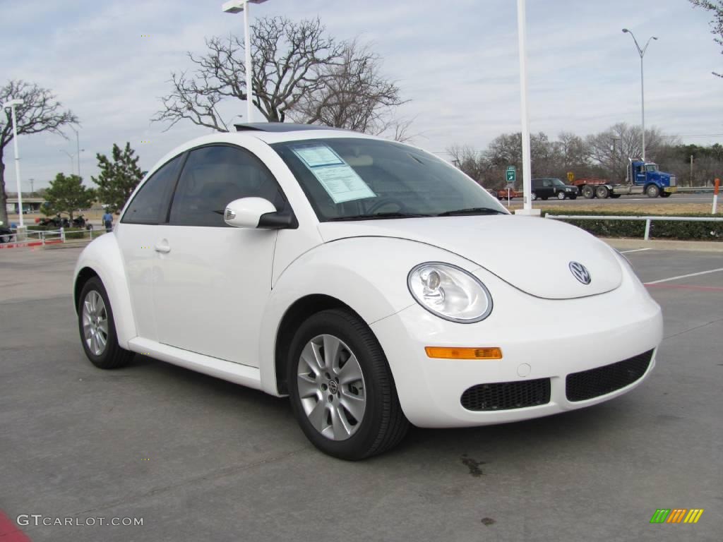 2009 New Beetle 2.5 Coupe - Candy White / Cream photo #7