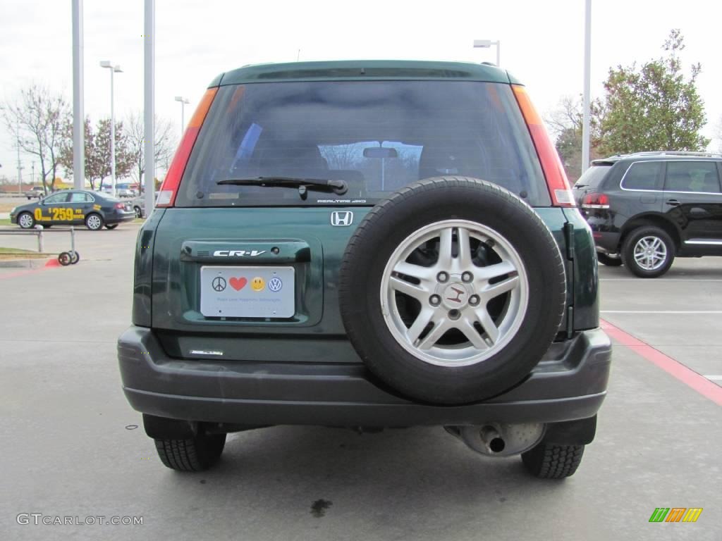 1999 CR-V EX 4WD - Clover Green Pearl / Charcoal photo #4