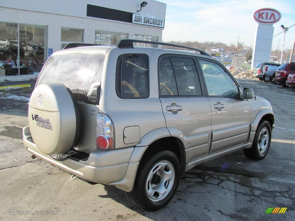 2005 Grand Vitara LX 4WD - Cool Beige Metallic / Beige photo #3