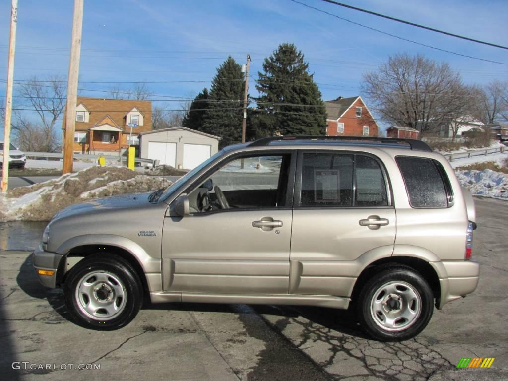 2005 Grand Vitara LX 4WD - Cool Beige Metallic / Beige photo #6