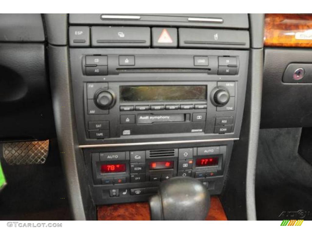 2004 A4 3.0 Cabriolet - Light Silver Metallic / Red photo #10