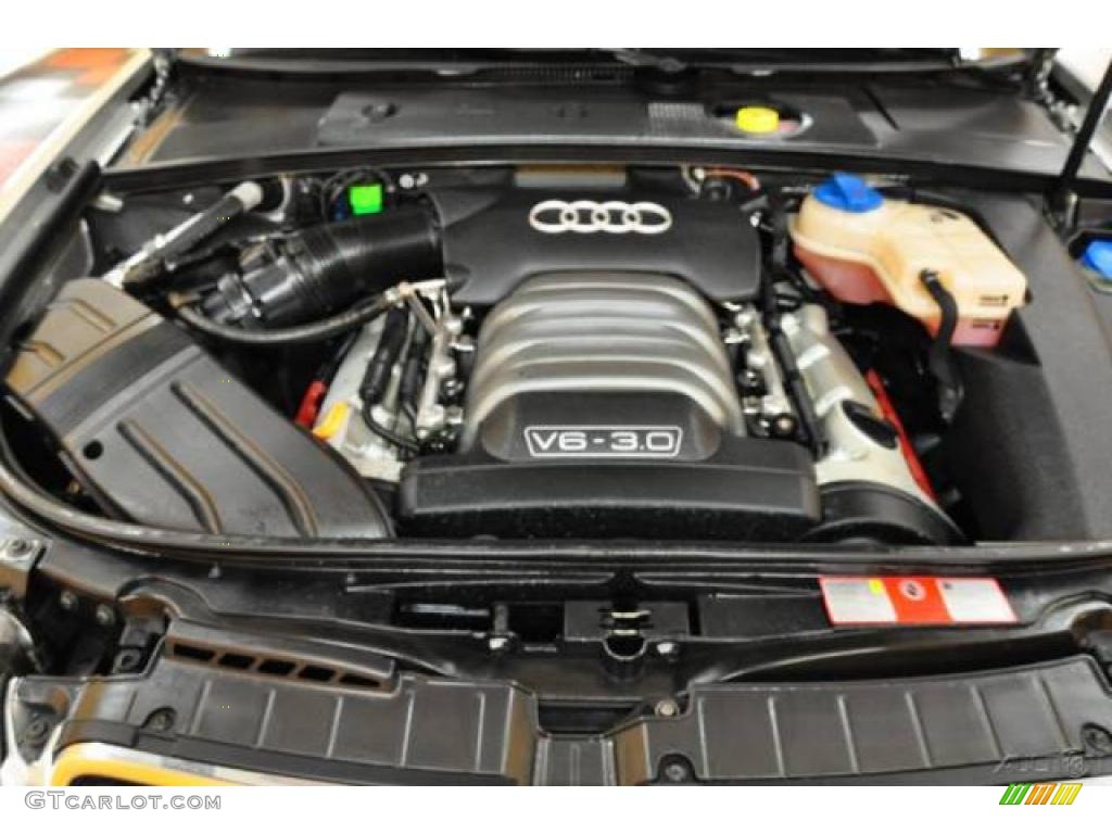 2004 A4 3.0 Cabriolet - Light Silver Metallic / Red photo #18