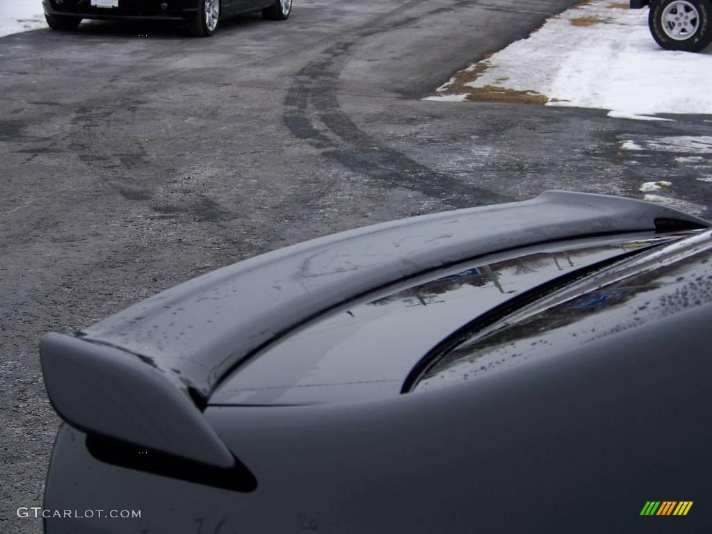 2007 Civic Si Sedan - Nighthawk Black Pearl / Black photo #14