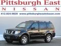 2007 Super Black Nissan Pathfinder SE 4x4  photo #1